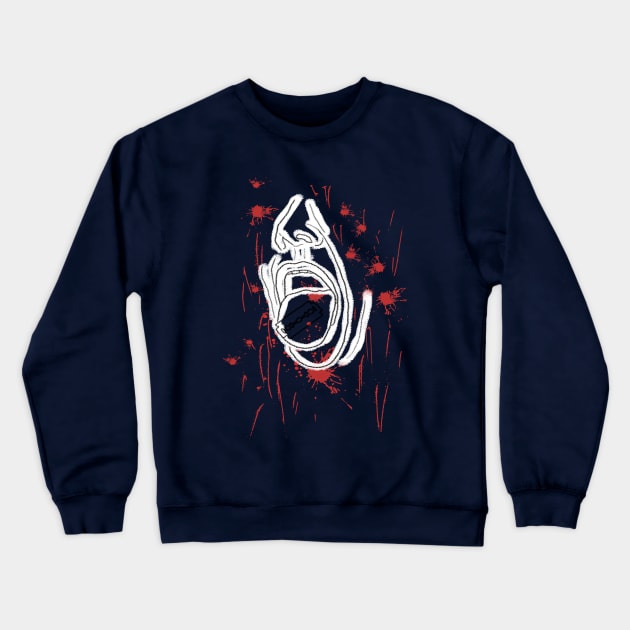 Sharp Tongue Crewneck Sweatshirt by djmrice